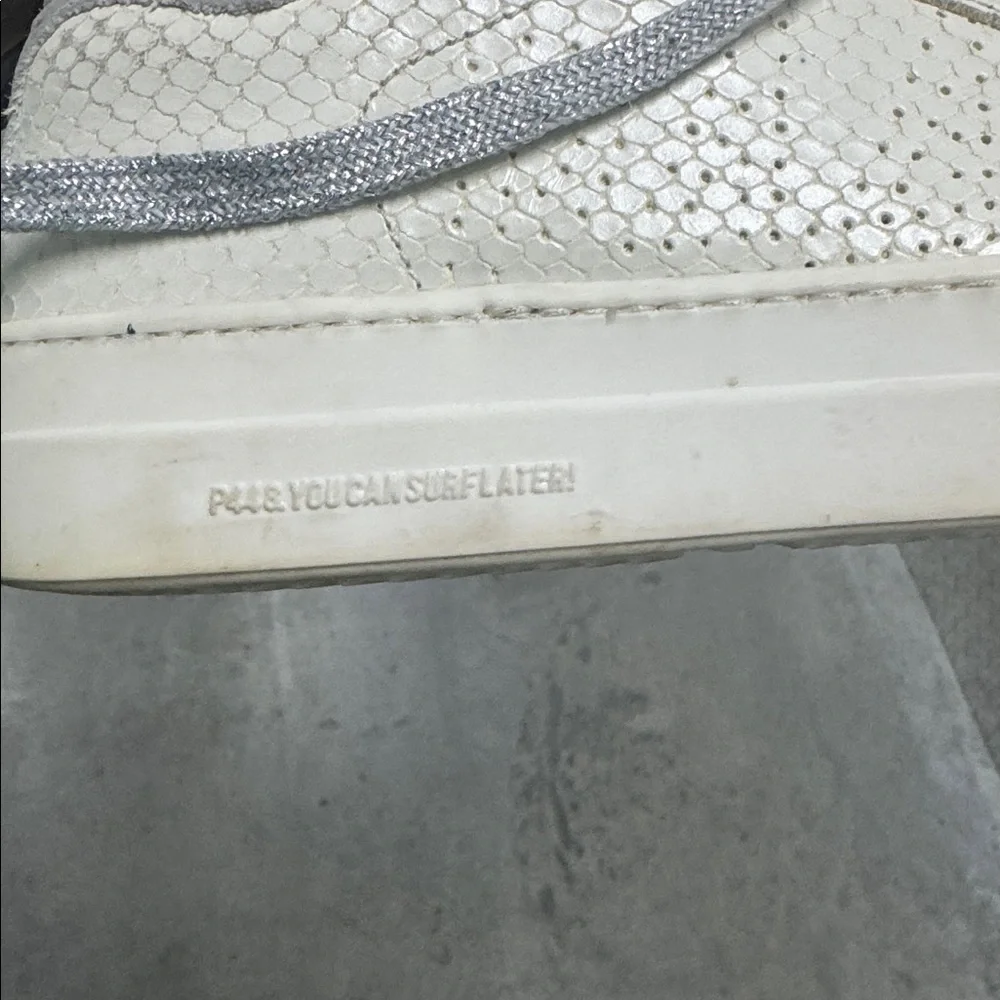 P448 You Can Surf Later Leopard Tongue Womens Sneakers Size 35 US 5.5 - Picture 8 of 8